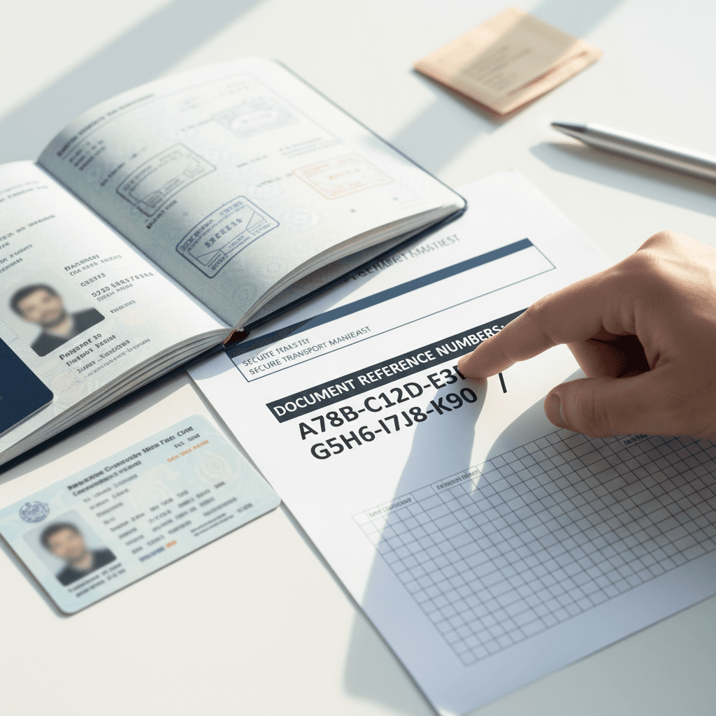 Secure document processing and manifest verification