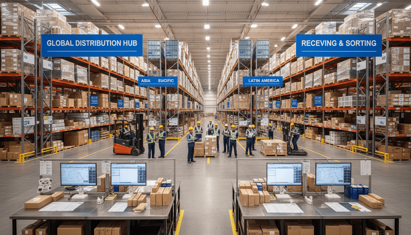 Logistics warehouse operations